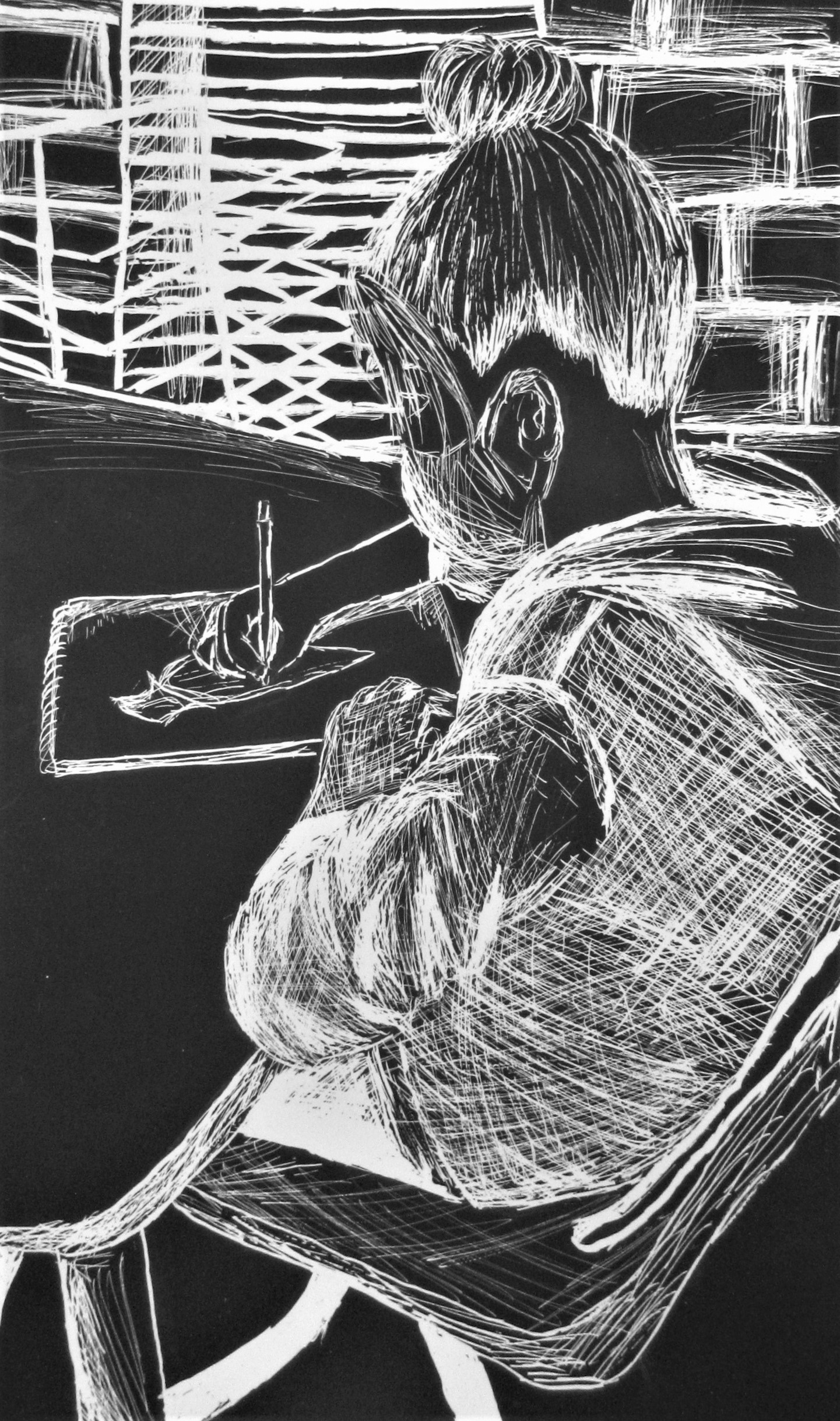 Woodruff Middle School Student Art Featured at Chapman Cultural Center