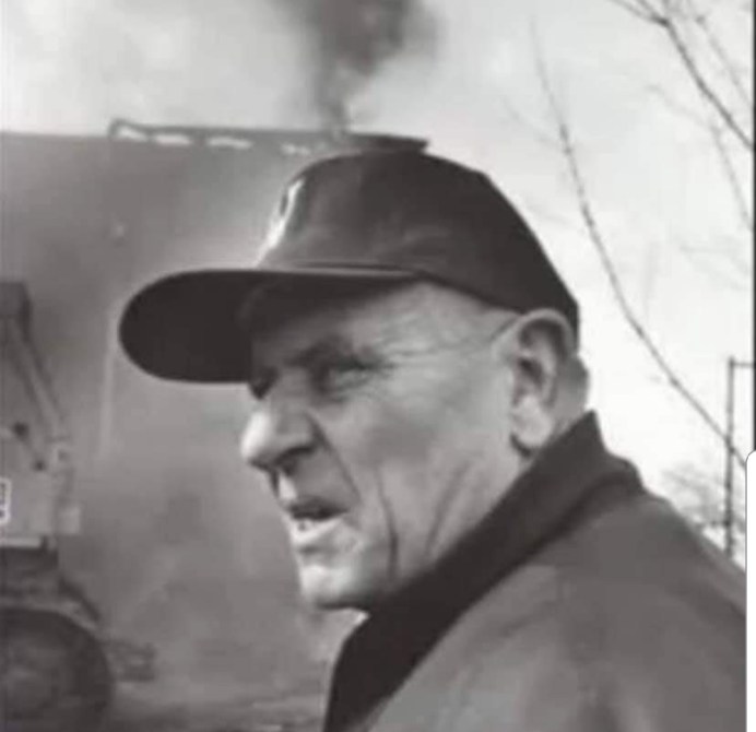 Coach Varner at high school fire