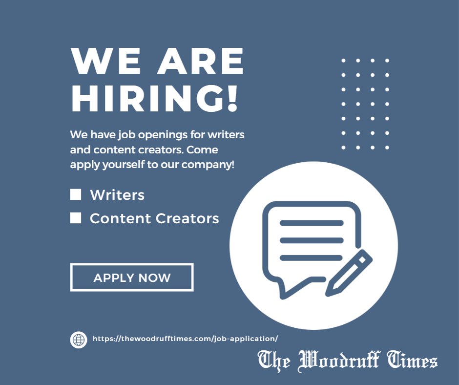 Job Application The Woodruff Times