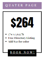 Quarter Page Ad