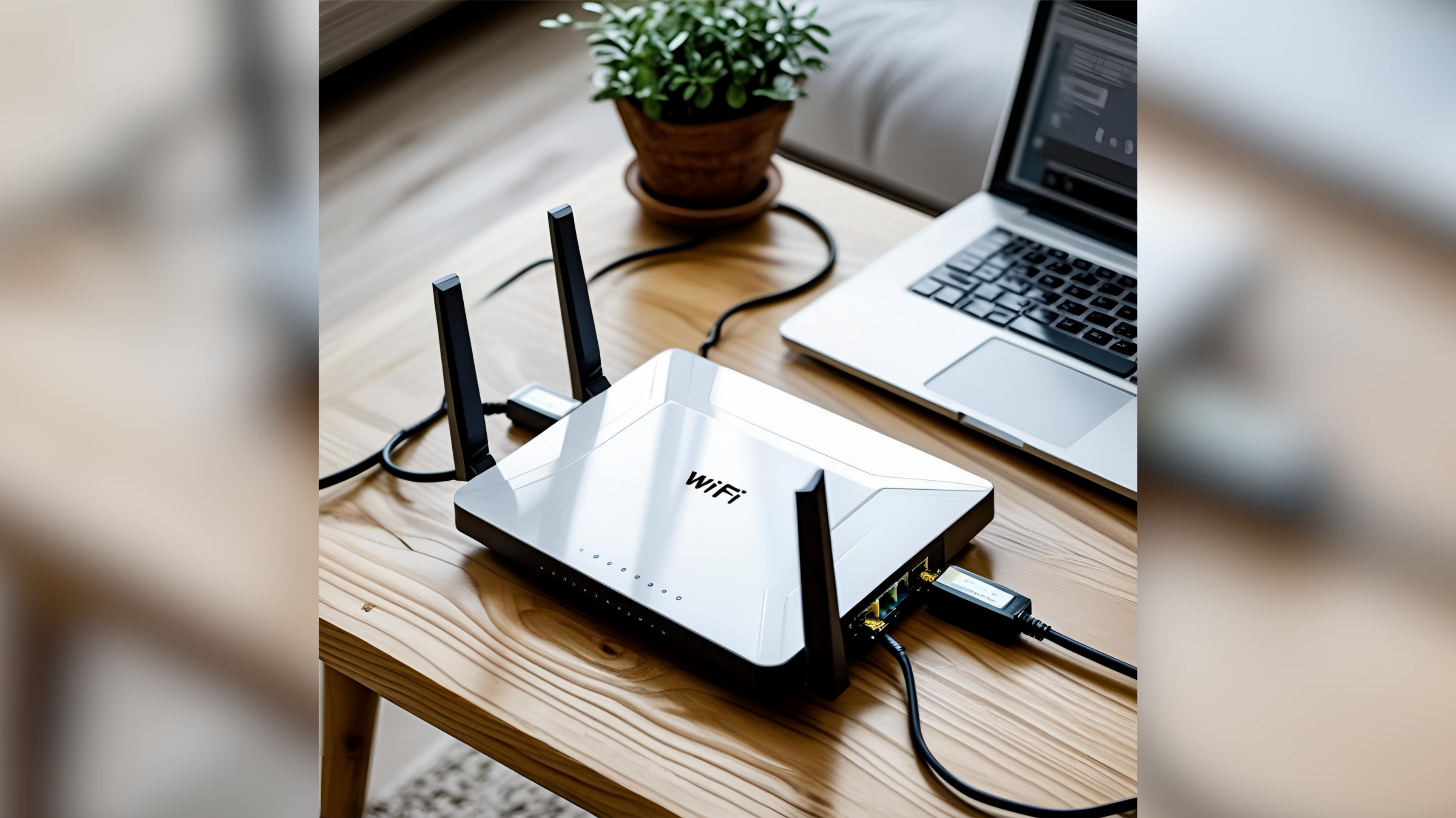 Header image: home router with Wi‑Fi