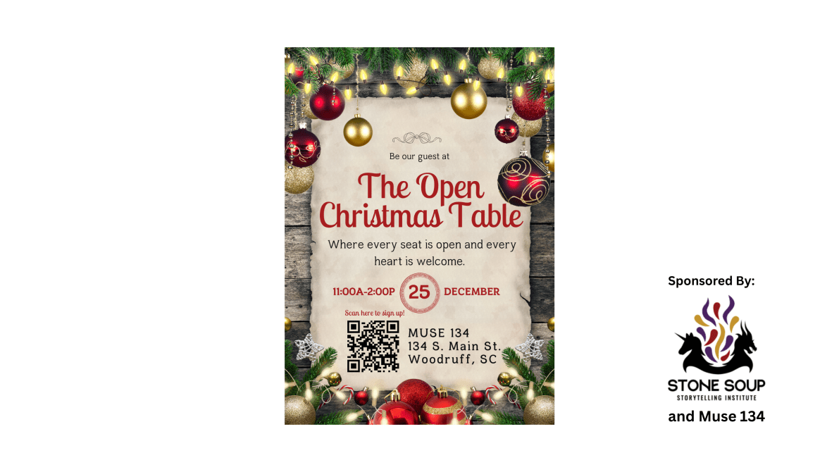 The Open Christmas Table Woodruff